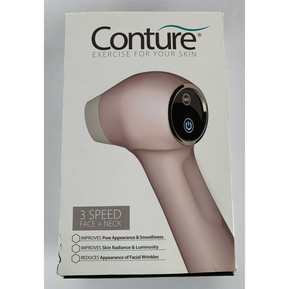 Conture Kinectic Skin Toning System 3 Speed Device Face Neck Improve Reduce